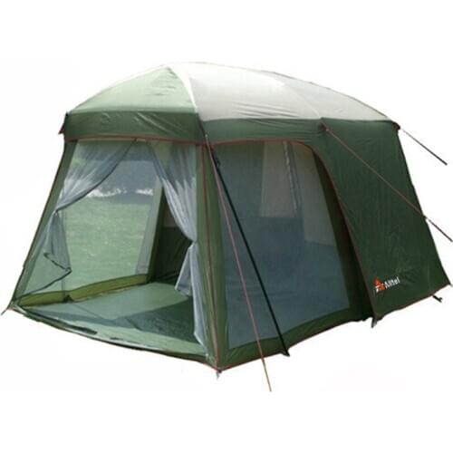 2020 Hot sale outdoor 5-8 persons beach camping tent anti/proof wind/rain UV/waterproof 1room 1hall Large Gazebo