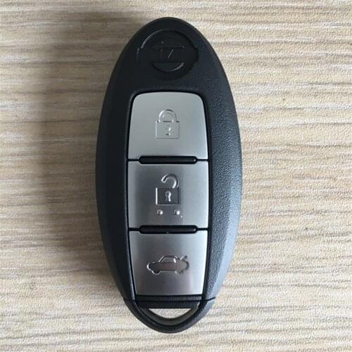 3 Buttons Car Keyless Smart Remote Key 433Mhz with PCF7952 Chip for Nissan Sentra Sylphy Sunny Bluebird Intelligent Smart Key