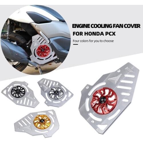Motorcycle Radiator Fan Cover Protector Guard Cover Rotat for HONDA PCX150 PCX125 Radiator Protector Grill Cover PCX 125 PCX 150