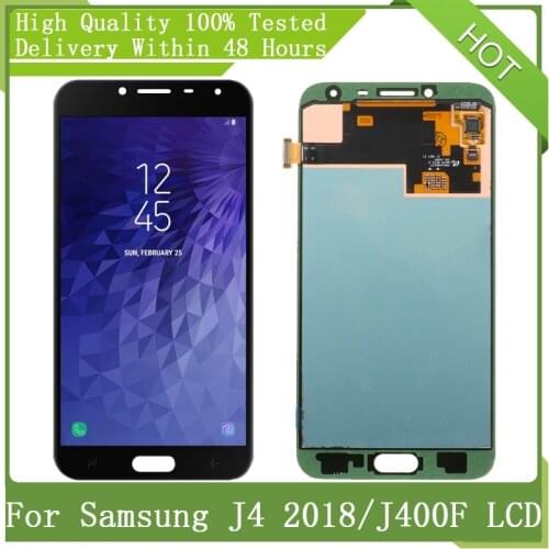 5.5'' Super AMOLED LCD For SAMSUNG GALAXY J4 2018 J400 J400F J400F/DS J400G/DS LCD Display Touch Screen Digitizer Assembly