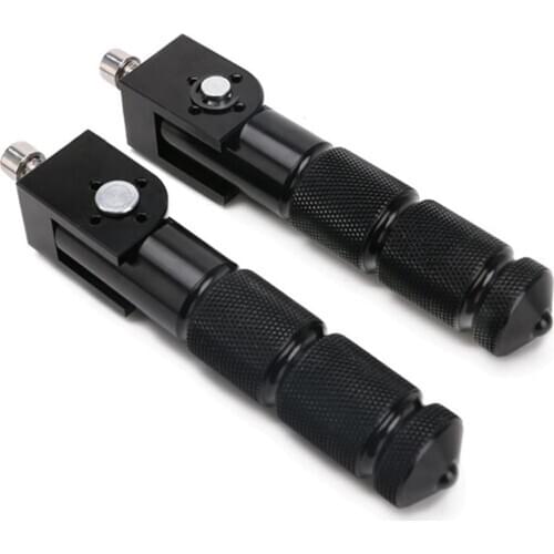 1 Pair Motor Bike Motorcycle Rear Footrests Footpegs Replacement Electric Bicycle Rear Pedals M8 Bolts