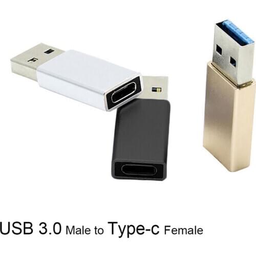 1pc USB-C Type C Female To Type A USB 3.0 Male Converter Connector Adapter For USB C To USB Cable