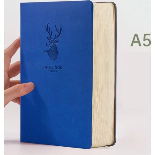 416 Pages Super Thick Wax Sense Leather A5 Journal Notebook Daily Business Office Work Notebooks Notepad Diary School Supplies
