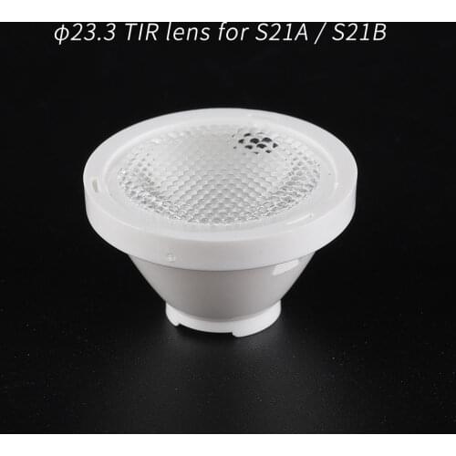 Diameter 23.3mm lens for S21A S21B with SST40 XML2 XHP50.2 5050 LED