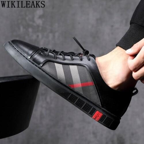 Designer Men Shoes Leather Massage Mens Casual Shoes Black Men Luxury Shoes 2021 Zapatos Casuales De Los Hombres Chaussure Homme