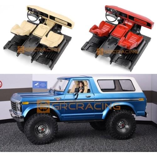 For 1/10 RC car TRAXXAS TRX-4 BRONCO interior TRX4 simulation central control seat modification part car accessories