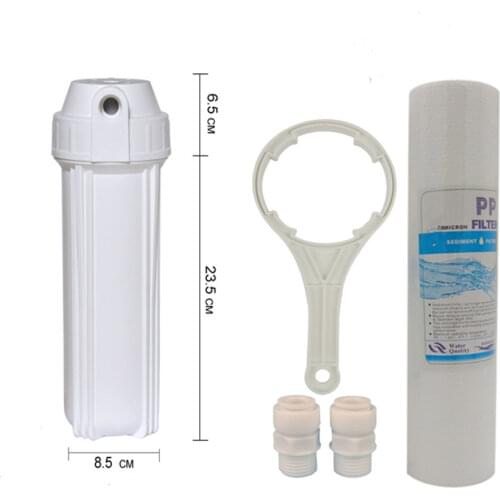 Water Pre-filter 10 inch long water purifier water filter,PPF cotton single stage prefilter
