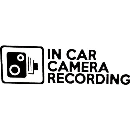 Hot Funny Car In Car Camera Recording Car Sticker Motorcycle Decals Motorcycle Accessories Waterproof Cover Scratches Waterproof