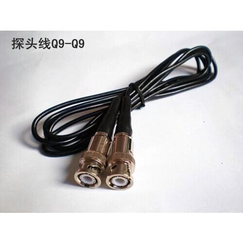 BNC Connection Cable for Ultrasonic Flaw Detector(Q9-Q9) Connector BNC TO Q9