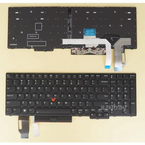 US Keyboard for Lenovo Thinkpad T15 Gen 1, T15 Gen 2, P15s Gen 1, P15s Gen 2, 5N20V78024 5N20V78932 5N20V78133, Backlit, Black