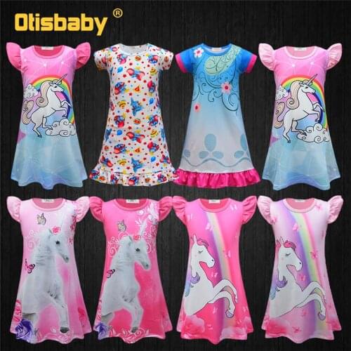 Ночные сорочки для девочек Otisbaby China At AliExpress