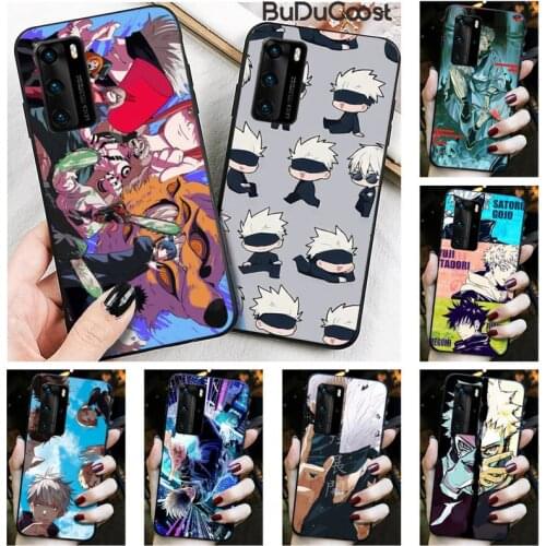 Jujutsu Kaisen Popular anime Phone Case for Huawei P30 P20 Mate 20 Pro Lite Smart Y9 prime 2019