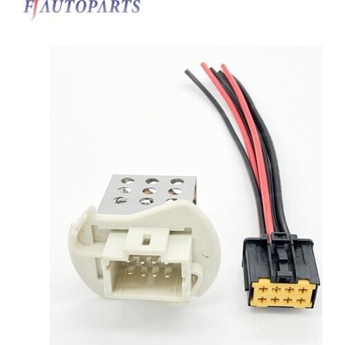 For Vauxhall Wiring Harness Cable Connector Blower Heater Resistor 7701057557 For Renault Master MK II 2003-2017