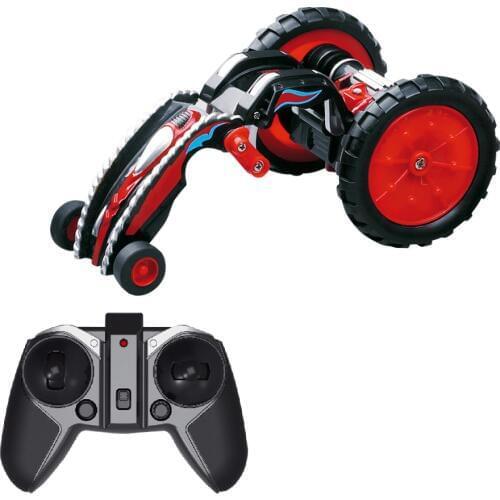 Intelligent New 2.4G MiNi RC Car Stunt Racing 360 Degree Rotating Double-sided Driving With light Remote Control Cars kids Toys