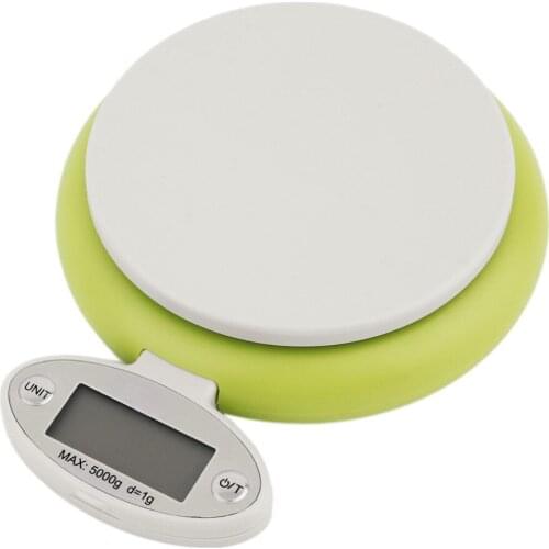 Electronic Kitchen Food Scale Practical 5KG/1g LCD Display Digital Weighing Scale Weight Scale Tool Balance Household Scales