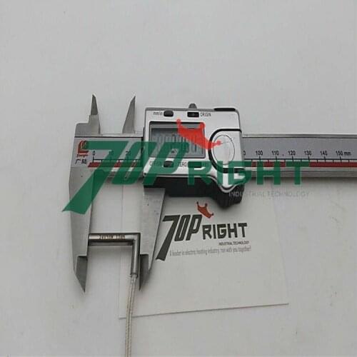 Factory Driect Supply 24v50w 4mm right angle Cartridge Heater