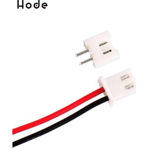 10 Sets JST XH 2.5-2 Pin Battery Connector Plug Female & Male with 20CM Wire