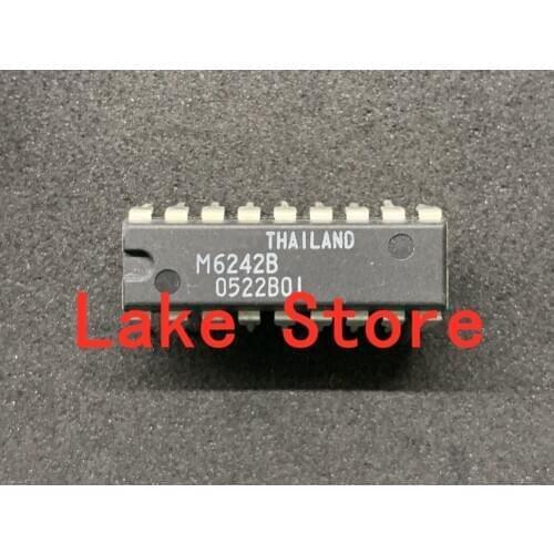 10 unids/lote M6242B MSM6242B DIP M6242