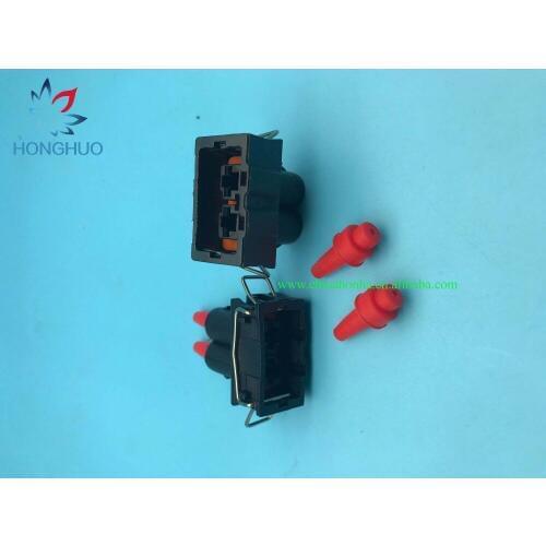 100pcs/lot 2 Pin/Way Auto Waterproof Electrical Sound Horn Female Connector 357 951 772