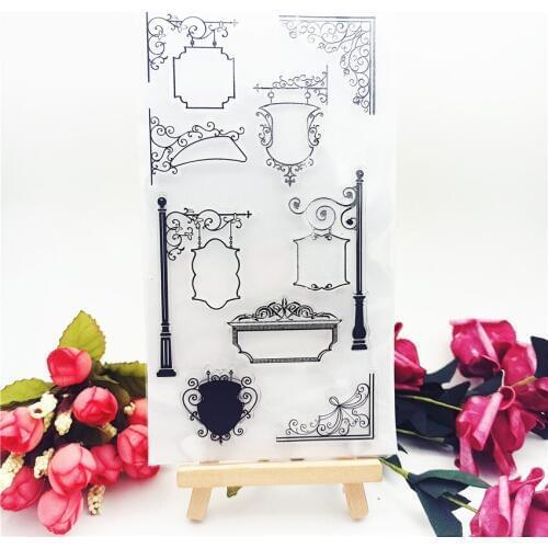 11*20CM Hot selling lamp alphabet transparent clear stamp / silicone seal roller stamp DIY scrapbook album / card production