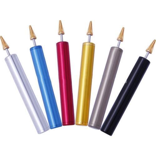 13CM Brass Leather Craft Top Edge Dye Roller Pen Applicator Leather Craft Oil Painting Making Tool Leather Edge Oil Pen