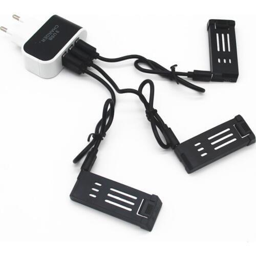 3.7V 800mah Lipo Battery For JY019 E58 S168 RC Drone Quadcopter Spare Parts Rechargeable Battery 3.7v Charger