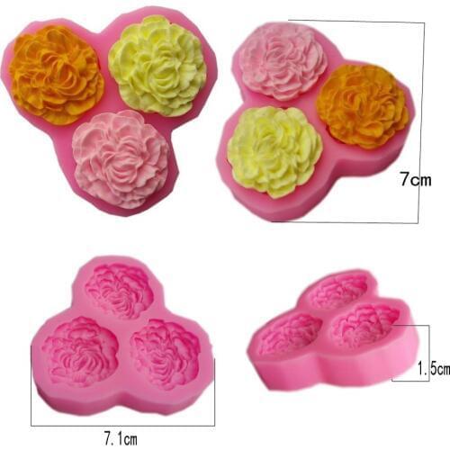 3D Cute Silicone Fondant Cake Chocolate Mold Mould Decorating