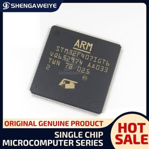 5PCS/LOT 100% Original IC single chip microcomputer STM32F407VGT6 STM32F407ZET6 STM32F407ZGT6 STM32F407IGT6 STM32F407IGH6