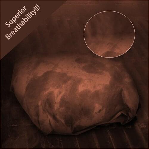 53.3 Meters Brown Kraft Wrapping Paper Roll Kitchen Outdoor Picnic Barbecue Kraft Paper Meat Roll Paper