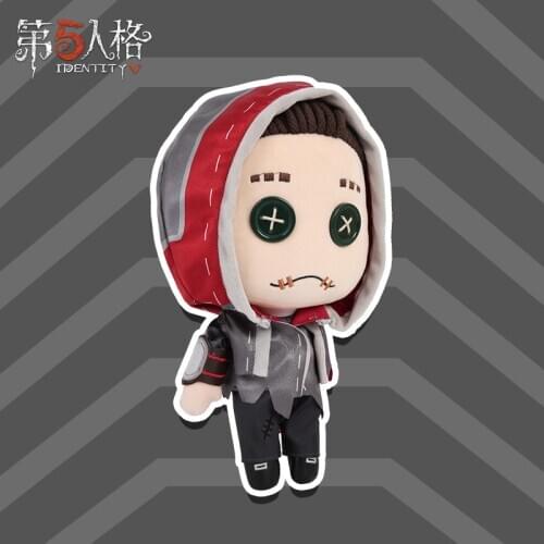 Anime Identity V Mercenary Naib Subedar Cosplay DIY Pillow Plush Doll Toy Change suit Dress Up Clothing Cute Plushie Xmas Gifts