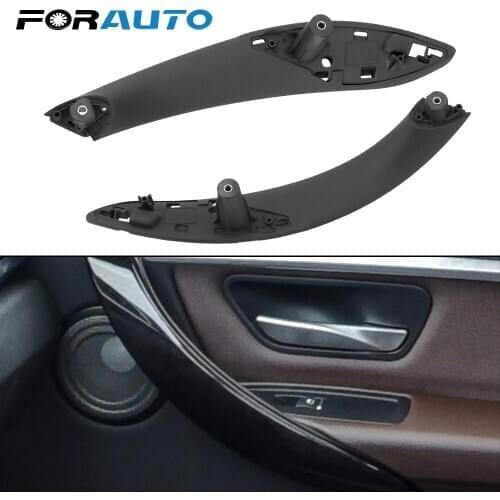 Car Inner Handle Black Front Rear Left/Right Interior Door Handles For BMW F30 F80 F31 F32 F34 F35 Door Panel Pull Trim Cover