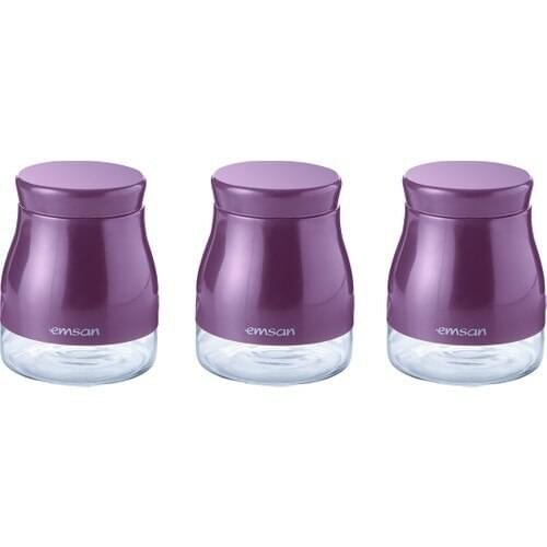 Emsan Verna pcs set Small Jar Violet