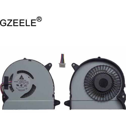 GZEELE new Laptop cpu cooling fan for ASUS X32U X32 X32KE45U U82U X32VM X32VJ Notebook Computer Processor Cooler 4 Lines