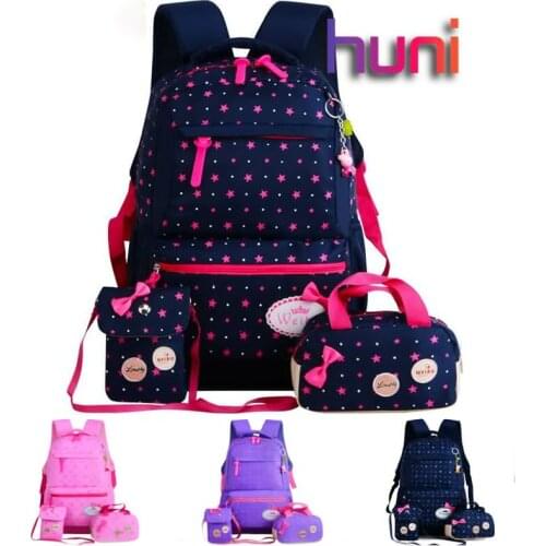 HUNI School Backpacks For Girls