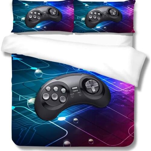 Game Handle Xbox Single Bedding Set Girls Boys Duvet Cover Set Queen Size Fashionable Soft King Full Double Bedclothes Beds Gift