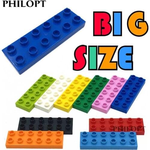 Big Size Building Blocks Bricks S2x6 Assembled Accessories Bulk Part Compatible Building Blocks Large Toy For Children Kids Gift