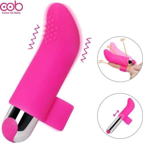 Powerful Bullet Vibrators Female Clitoris Stimulation G Spot Vigina Massager Finger Vibrating Masturbator Sex Toys For Women
