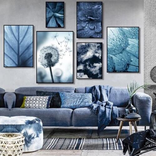 Diy Diamond Painting Gray Blue Plant Diamond Inlaid Dandelion Succulents Diamond Embroidery Mosaic Set Cross Stitch Home Decor