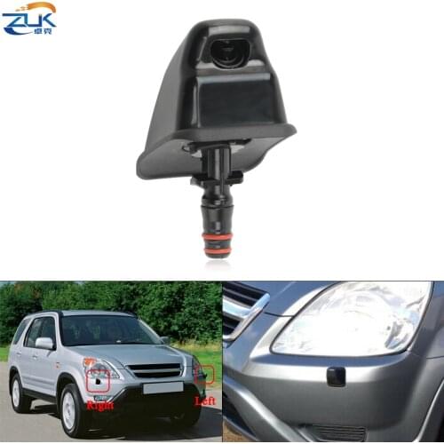ZUK Left / Right Headlight Washer Nozzle Headlamp Cleaning Water Spray Jet Actuator For HONDA CR-V II MK2 2001 2002 2003 2004