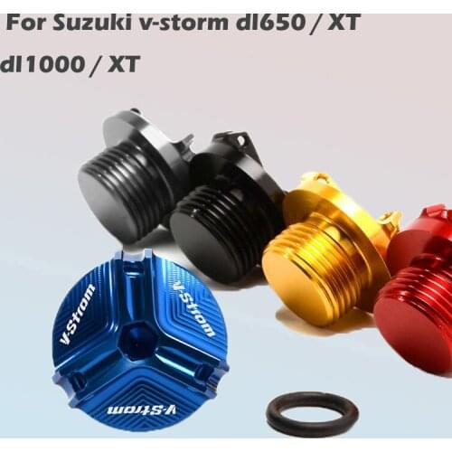 Suitable for Suzuki v-storm dl650 / XT dl1000 / XT oil cover screw cover motorcycle