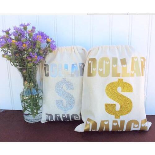 CUSTOM Dollar Dance vegas Bachelorette Hangover bridal shower recovery Survival Kit wedding favor gift bags party Candy pouches