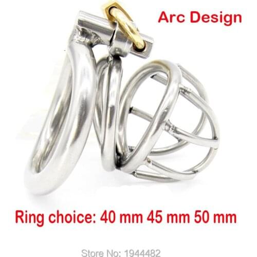 Sex Toys Male Chastity Belt Super Small Size Stainless Steel Chastity Device Penis Restraint Cage Adult Products