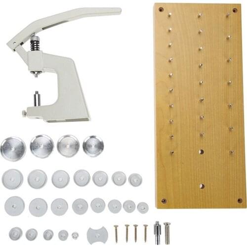 Professional Watch Repair Tools Watch Case Pressing Tool 5500-A Watch Crystal Press with 25 Tapered Dies Fitting Capping Machine