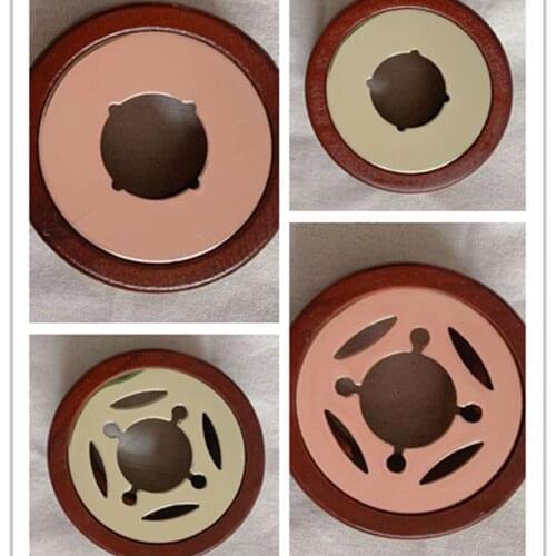 Retro Sealing Wax Furnace Stove Pot Wood Handle Sealing Wax Spoon for Wax Sealing Decorative Wax Stamp Craft Gift