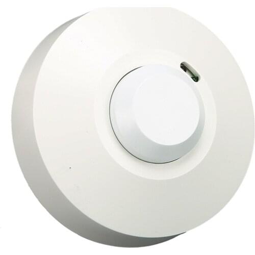 Taidacent AC220V Dry Contact RS485 Output Programming Microwave Radar Detection Switch Smart Microwave Motion Detect Sensor