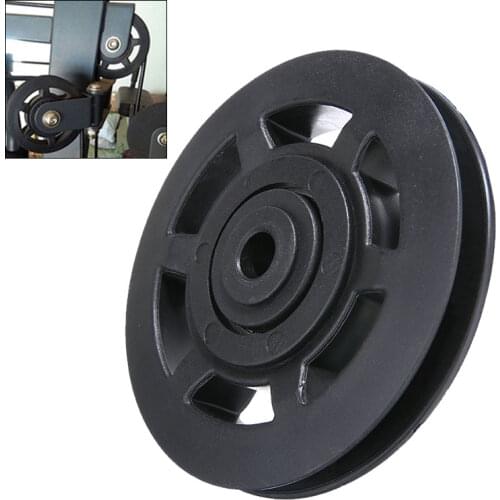 Universal 97mm Pulley For ABS Wearproof Bearing Pulley Wheel Wire Rope Cable Lift Gym Fitness Equipment Part New Arrival