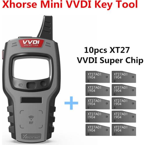 Xhorse VVDI Mini Key Tool Original Remote Key Programmer Global Version With XT27 VVDI Super Chip