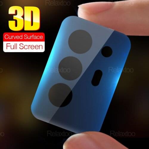 3D Curved Back Camera Tempered Glass Protective Cover screen protectors for oppo a 54 74 94 52 72 92 a52 a72 a92 Lens Film