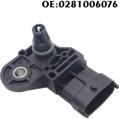 0281006076 Map Sensor For Chevrolet Cruze Sonic 1.4L Vauxhall Opel Astra Insignia 1.3 1.4 1.7 2.0 1235029 55568175