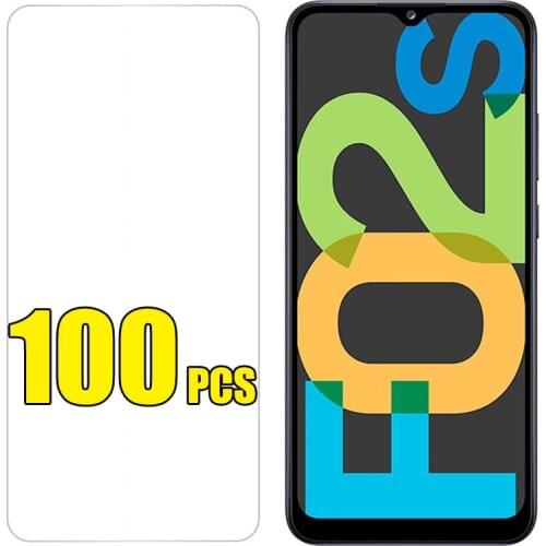100pcs 2.5D Tempered Glass Screen Protector Film Shield For Samsung Galaxy S21 Plus S20 FE A01S A02S A03S A21S A31S A51S A71S